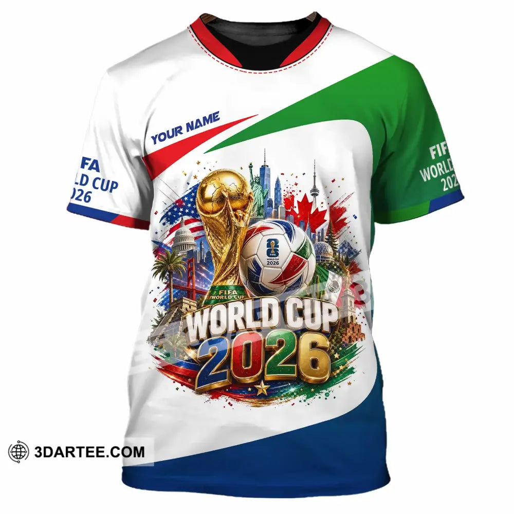 Unisex Shirt - Custom World Cup 2026 Shirt - T-Shirt / S - T-shirt