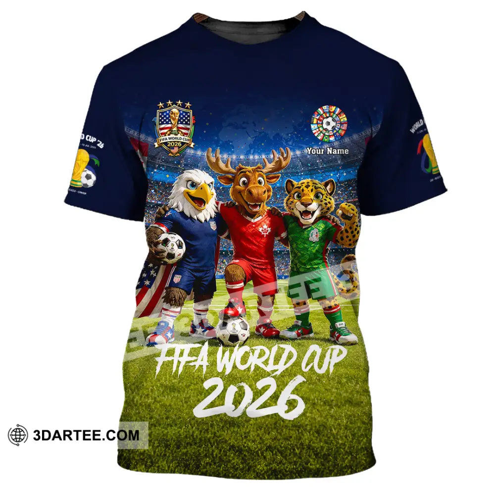 Unisex Shirt - Custom World Cup 2026 Shirt - T-Shirt / S - T-shirt