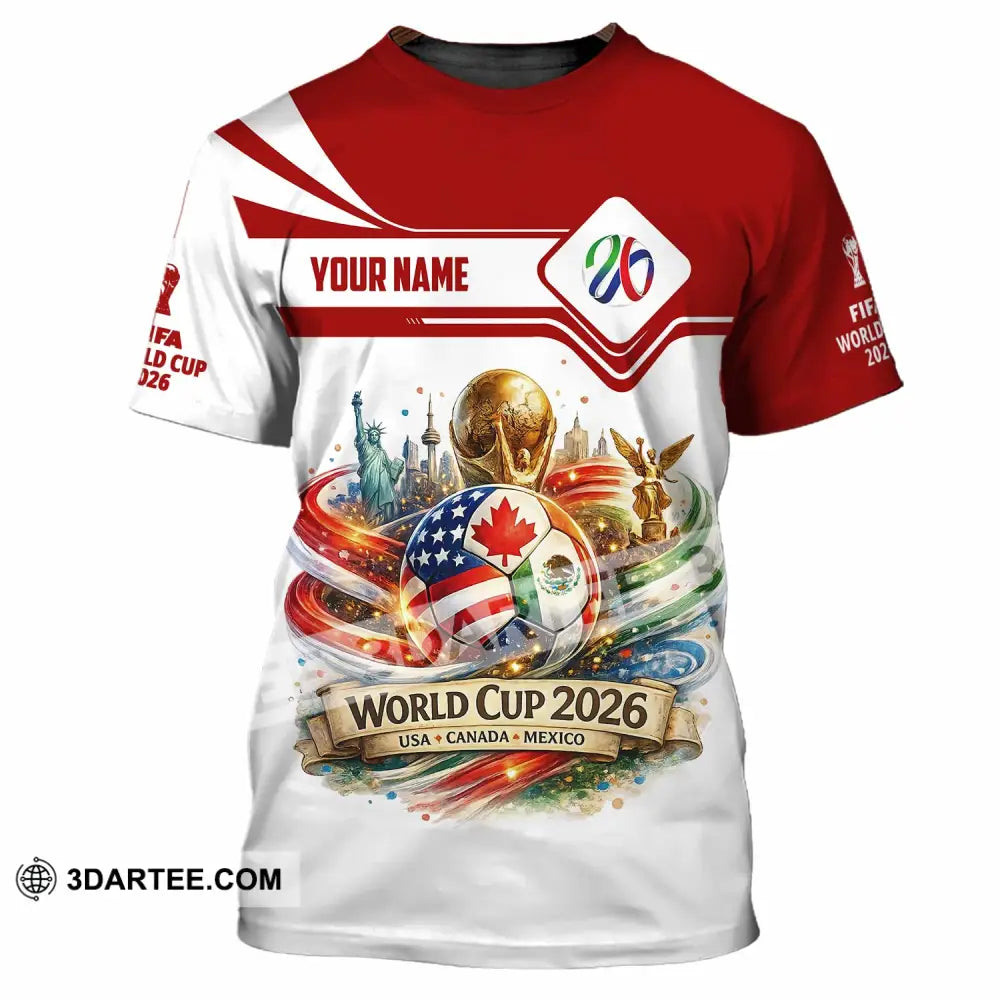 Unisex Shirt - Custom World Cup 2026 Shirt - T-Shirt / S - T-shirt