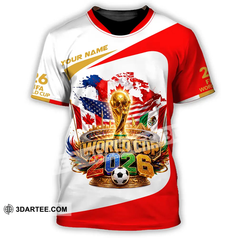 Unisex Shirt - Custom World Cup 2026 Shirt - T-Shirt / S - T-shirt