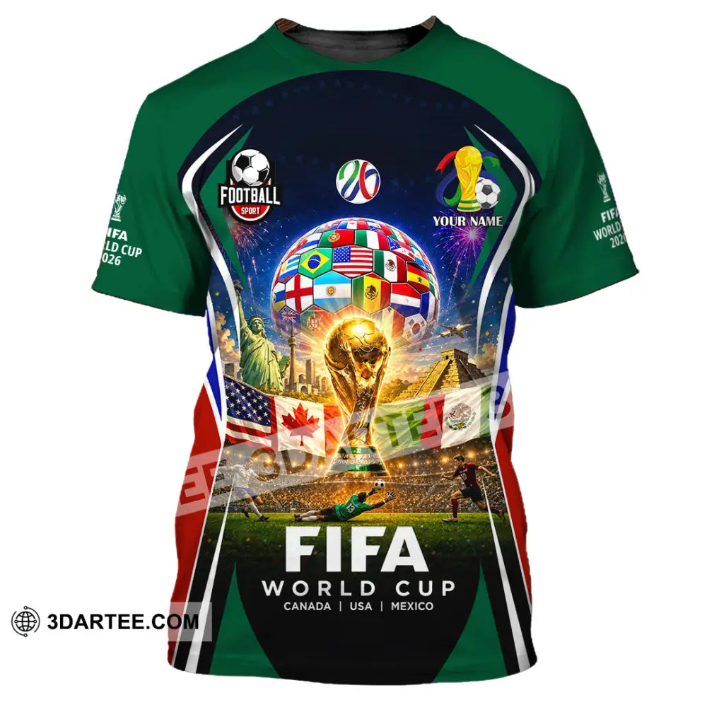 Unisex Shirt - Custom World Cup 2026 Shirt - T-Shirt / S - T-shirt