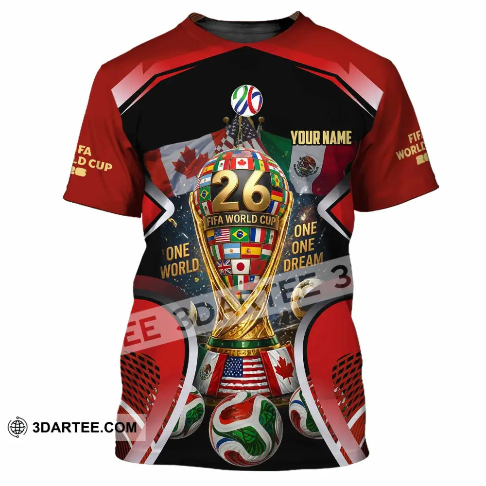 Unisex Shirt - Custom World Cup 2026 Shirt - T-Shirt / S - T-shirt
