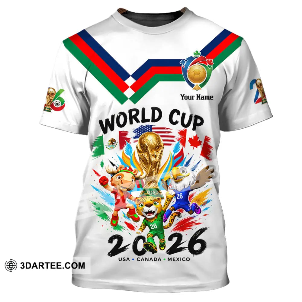 Unisex Shirt - Custom World Cup 2026 Shirt - T-Shirt / S - T-shirt