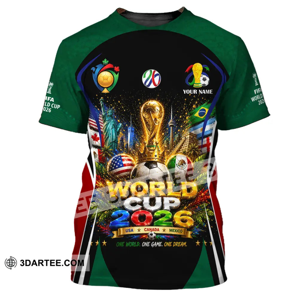 Unisex Shirt - Custom World Cup 2026 Shirt - T-Shirt / S - T-shirt