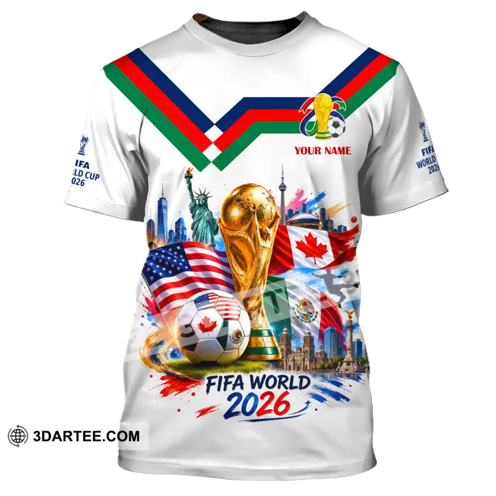 Unisex Shirt - Custom World Cup 2026 Shirt - T-Shirt / S - T-shirt