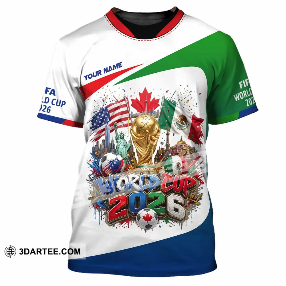 Unisex Shirt - Custom World Cup 2026 Shirt - T-Shirt / S - T-shirt