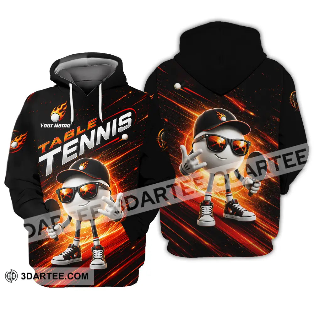 Unisex Shirt - Custom Table Tennis Shirt - Hoodie / S - T-shirt
