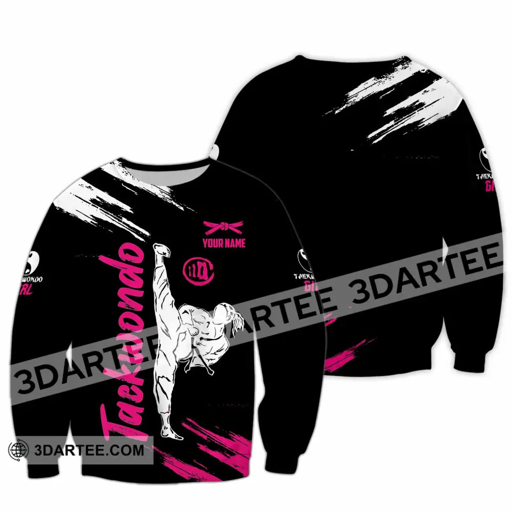 Unisex Shirt - Custom Taekwondo 3D Shirt Long Sleeve / S T-shirt