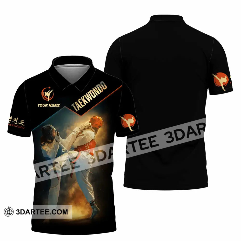 Unisex Shirt - Custom Taekwondo 3D Shirt Polo Shirt / S T-shirt