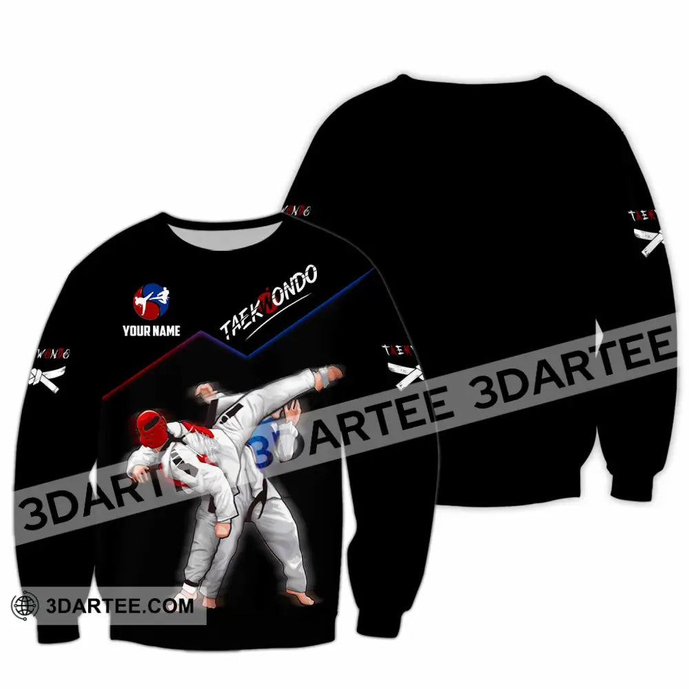 Unisex Shirt - Custom Taekwondo Shirt Long Sleeve / S T-shirt