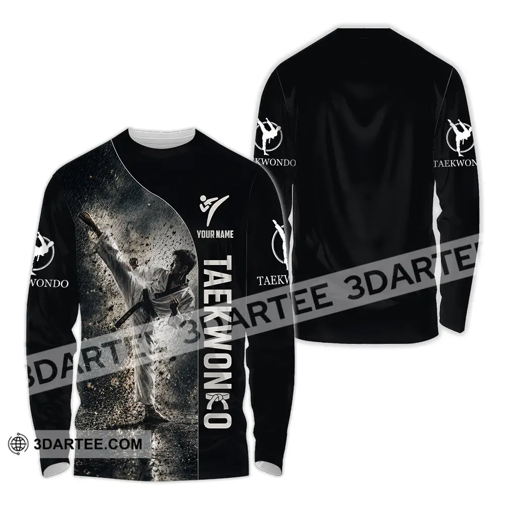 Unisex Shirt - Custom Taekwondo Shirt - Long Sleeve Shirt / S - T-shirt