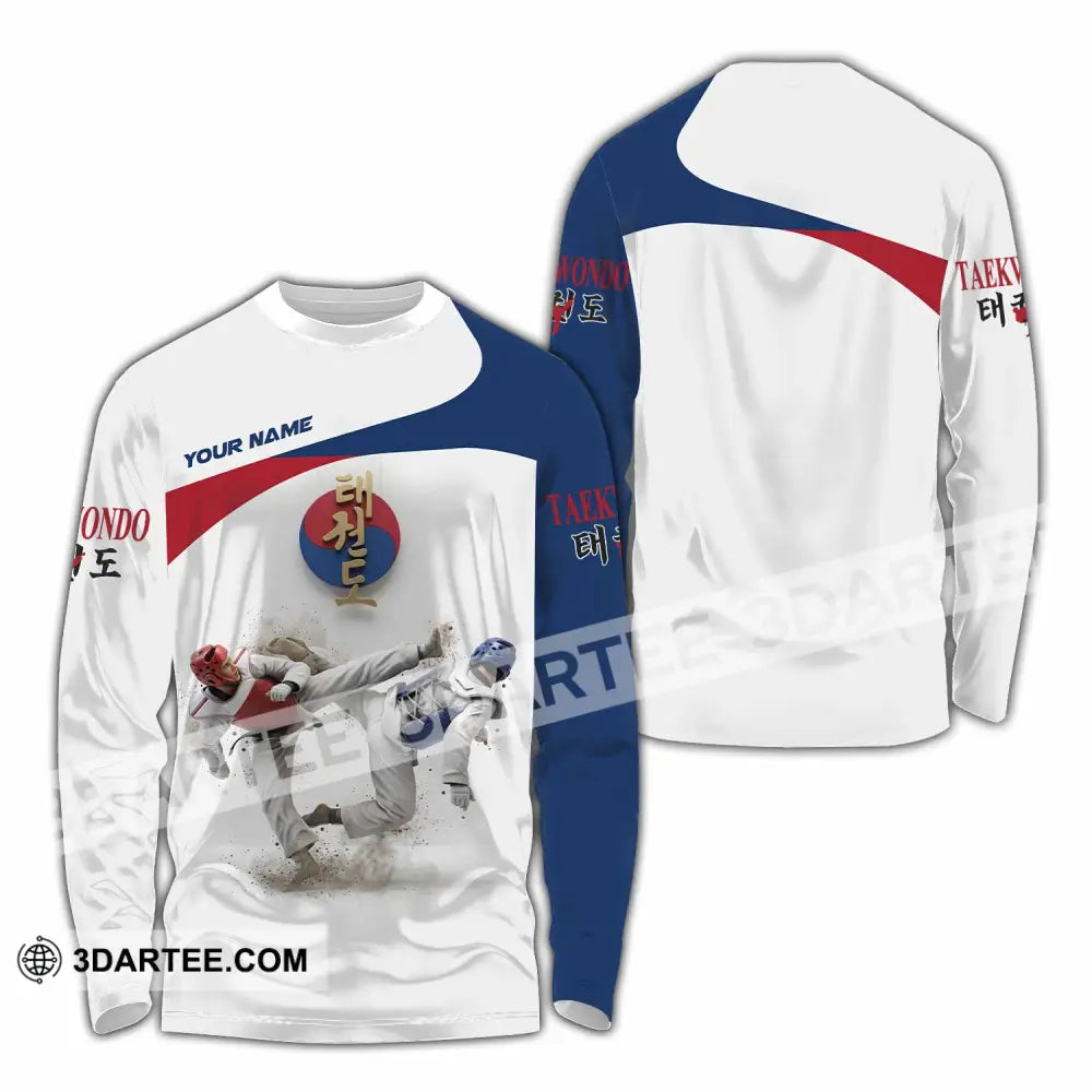 Unisex Shirt - Custom Taekwondo Shirt - Long Sleeve Shirt / S - T-shirt