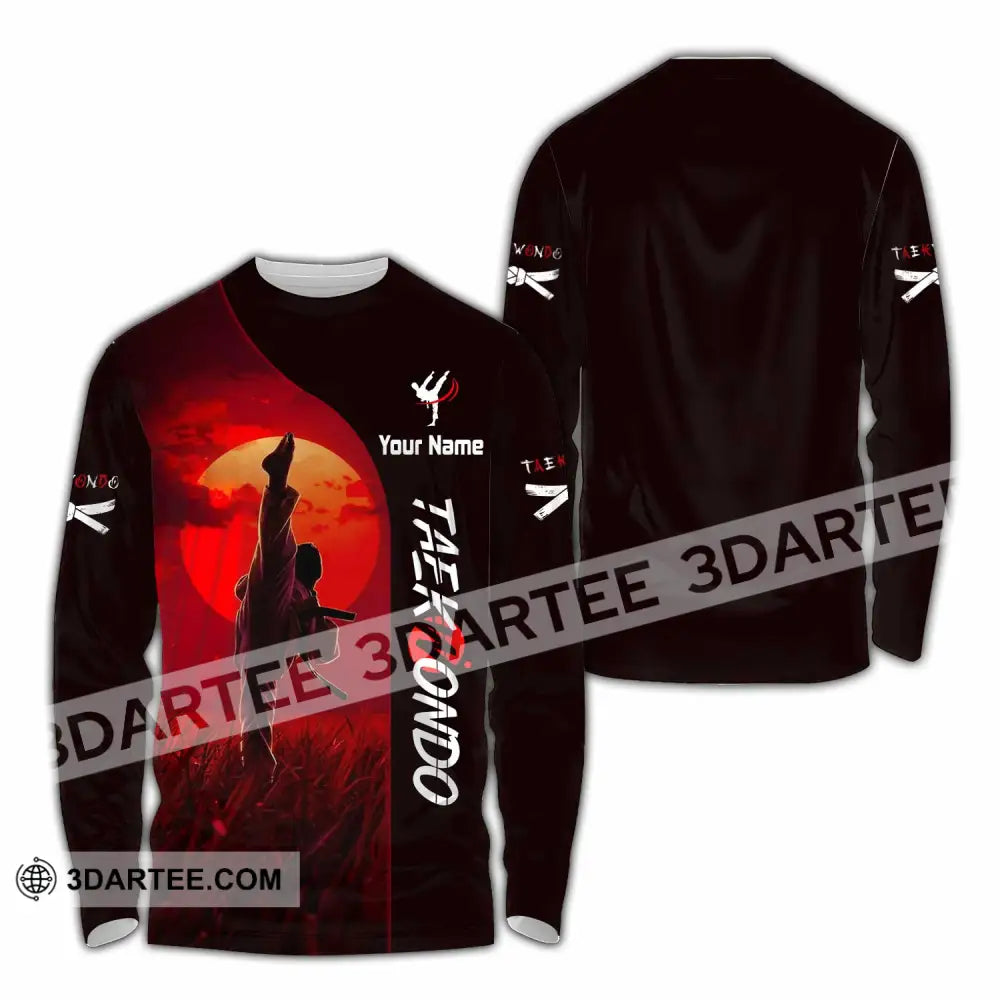 Unisex Shirt - Custom Taekwondo Shirt - Long Sleeve Shirt / S - T-shirt