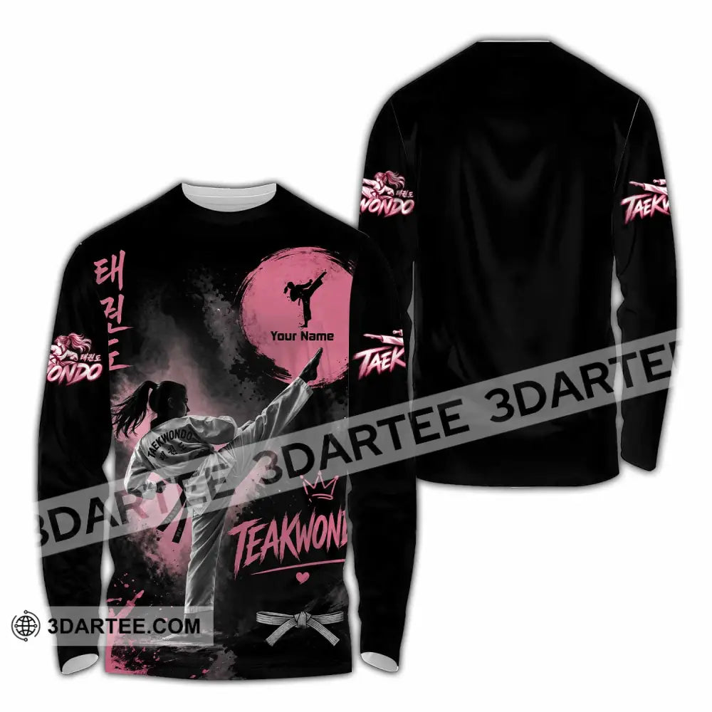 Unisex Shirt - Custom Taekwondo Shirt - Long Sleeve Shirt / S - T-shirt
