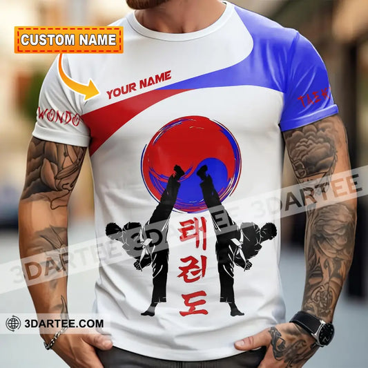 Unisex Shirt - Custom Teakwondo Lover Sport Shirt T-shirt