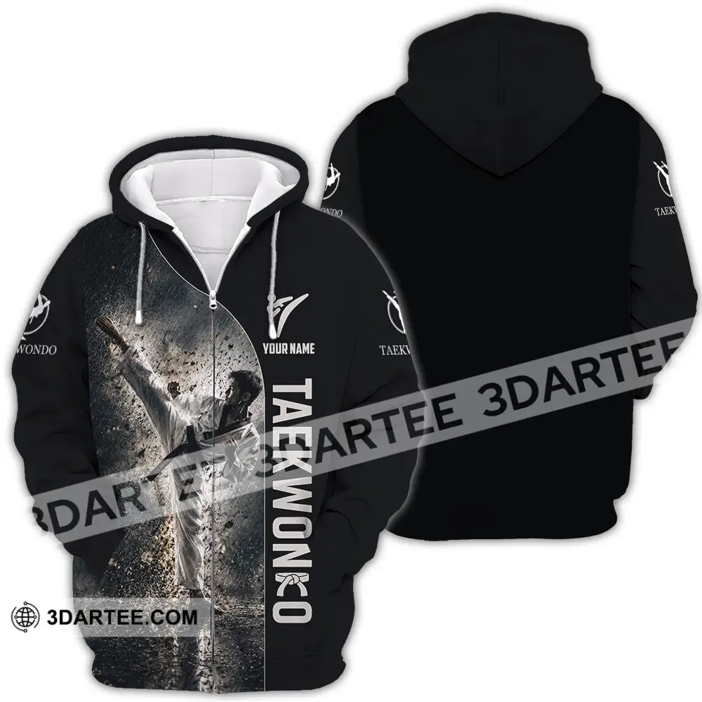 Unisex Shirt - Custom Taekwondo Shirt - Zipper Hoodie / S - T-shirt
