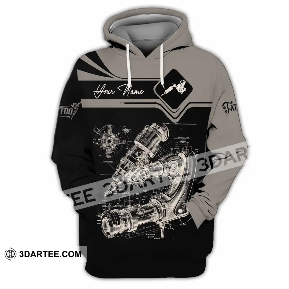 Unisex Shirt - Custom Tattoo Artist Shirt - Hoodie / S - T-shirt