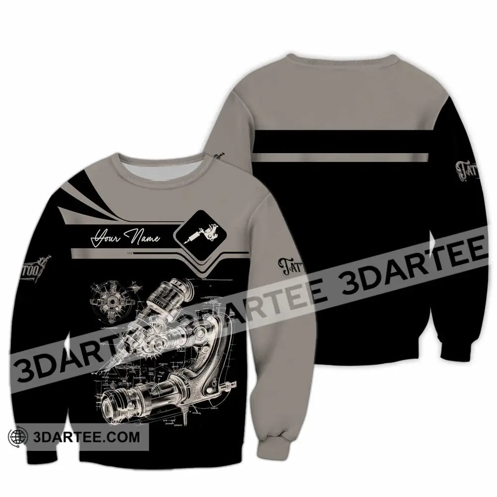 Unisex Shirt - Custom Tattoo Artist Shirt - Long Sleeve / S - T-shirt