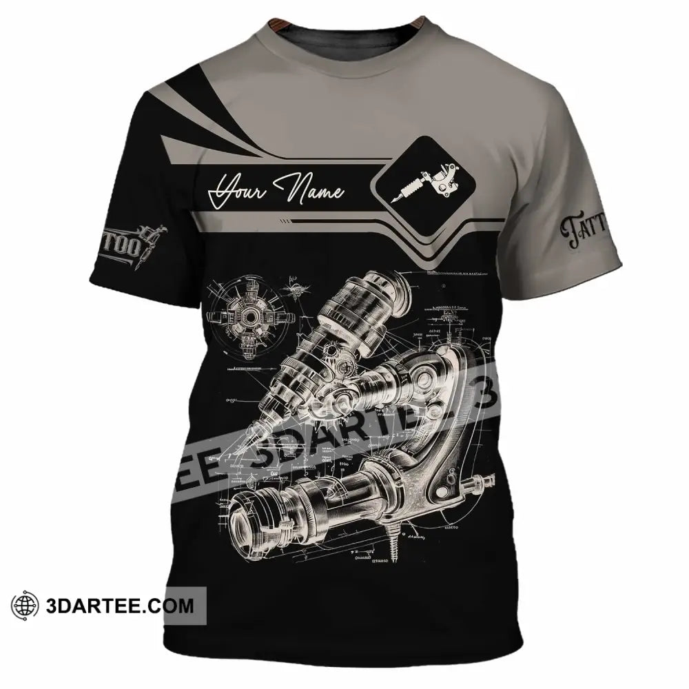Unisex Shirt - Custom Tattoo Artist Shirt - T-Shirt / S - T-shirt