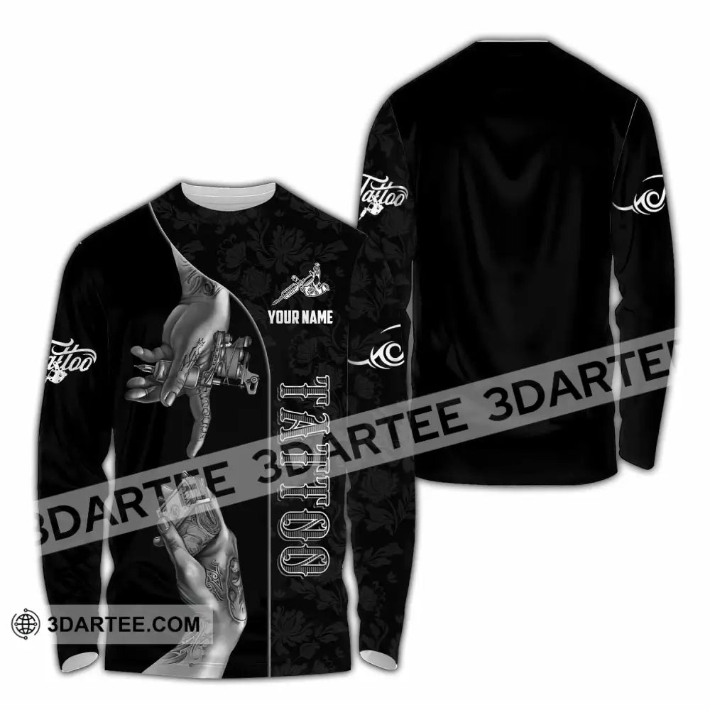 Unisex Shirt - Custom Tattoo Shirt Long Sleeve Shirt / S T-shirt