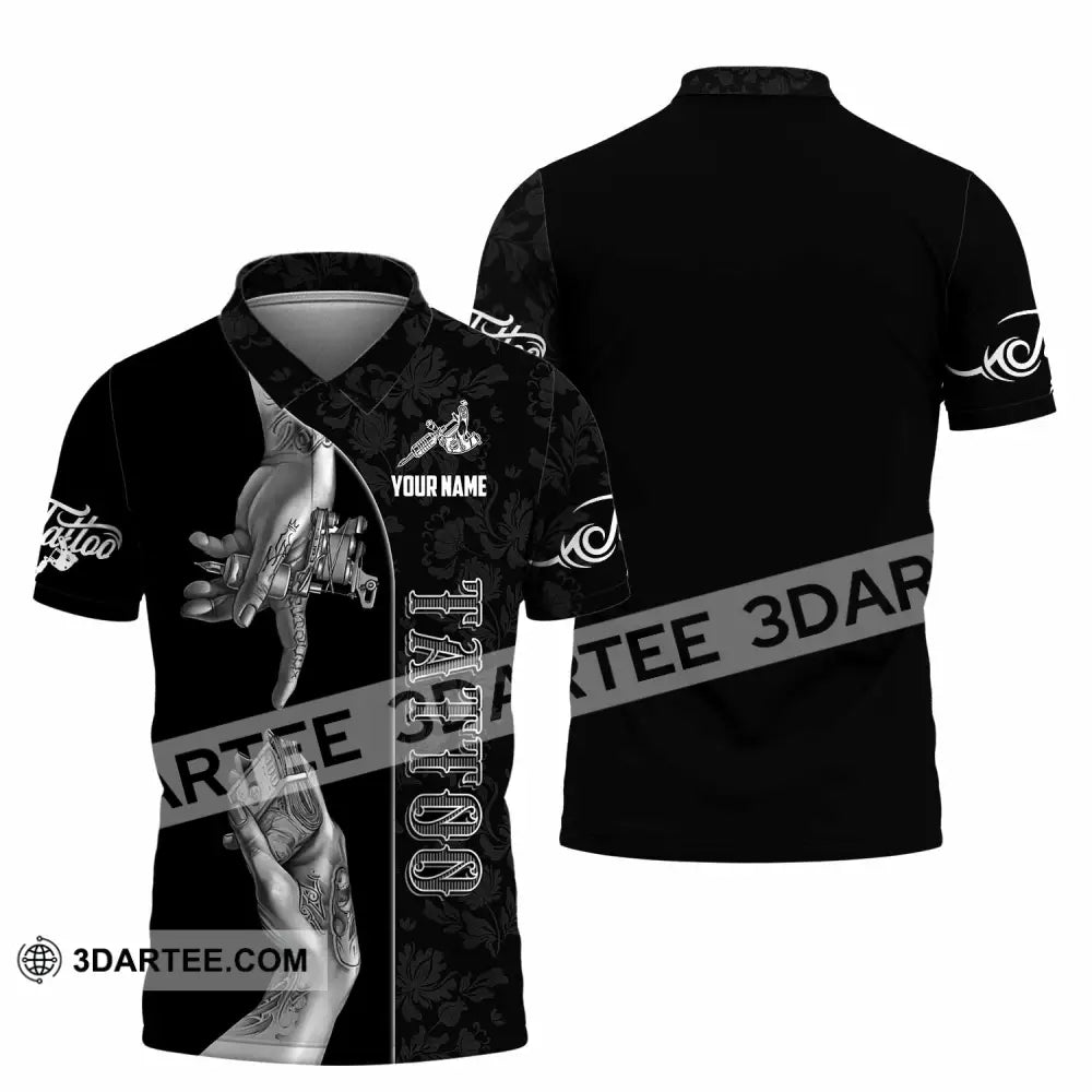 Unisex Shirt - Custom Tattoo Shirt Polo Shirt / S T-shirt