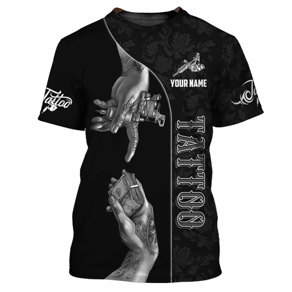 Unisex Shirt - Custom Tattoo Shirt T-Shirt / S T-shirt