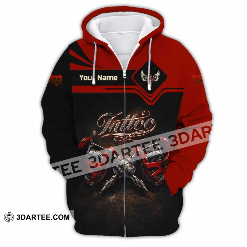 Unisex Shirt - Custom Tattoo Shirt - Zipper Hoodie / S - T-shirt