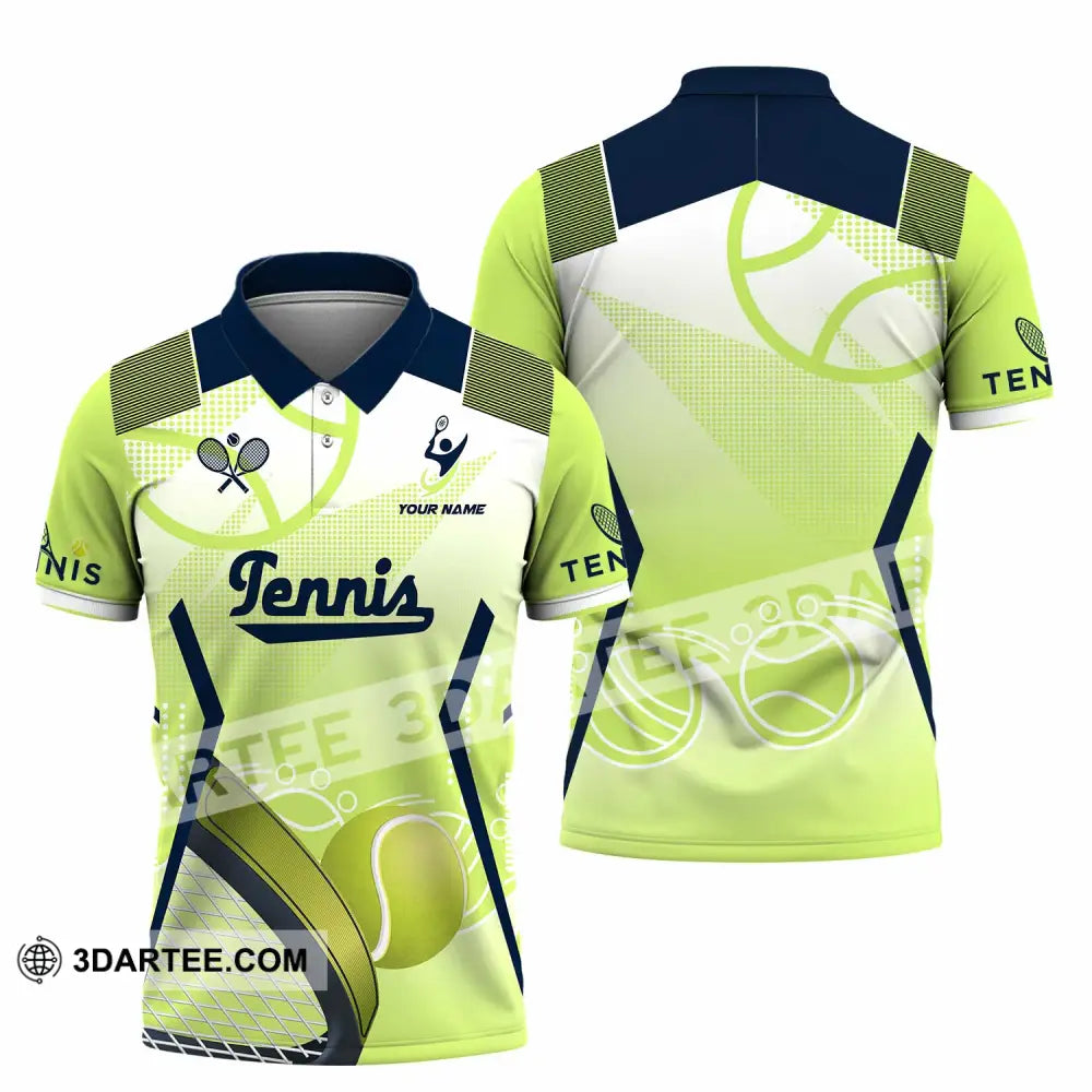Unisex Shirt - Custom Tennis 3D Shirt Polo Shirt / S T-shirt