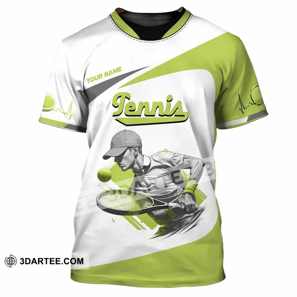 Unisex Shirt - Custom Tennis 3D Shirt T-Shirt / S T-shirt