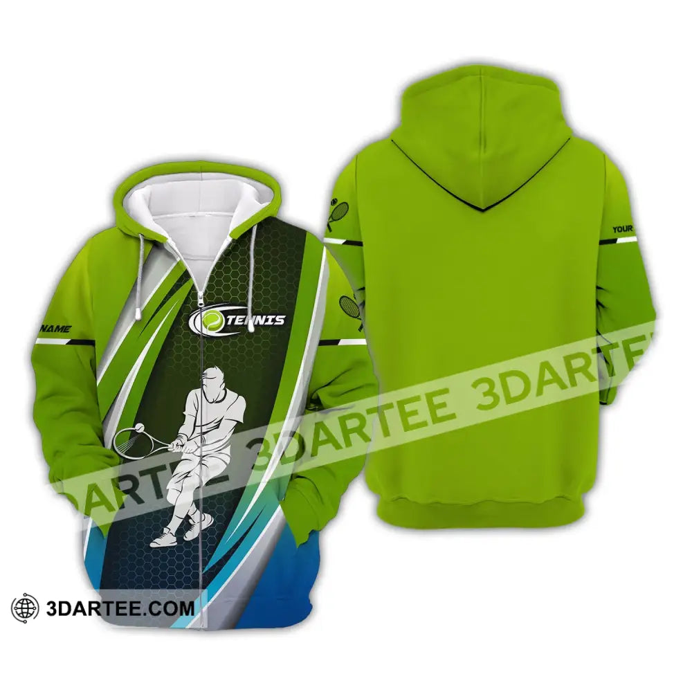 Unisex Shirt Custom Tennis Club Gift For Player Gifts Zipper Hoodie / S T-Shirt