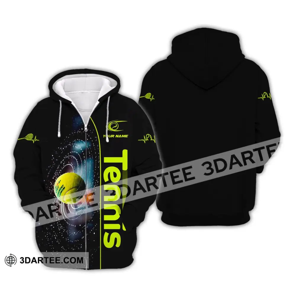 Unisex Shirt Custom Tennis Club Gift For Player Gifts Zipper Hoodie / S T-Shirt