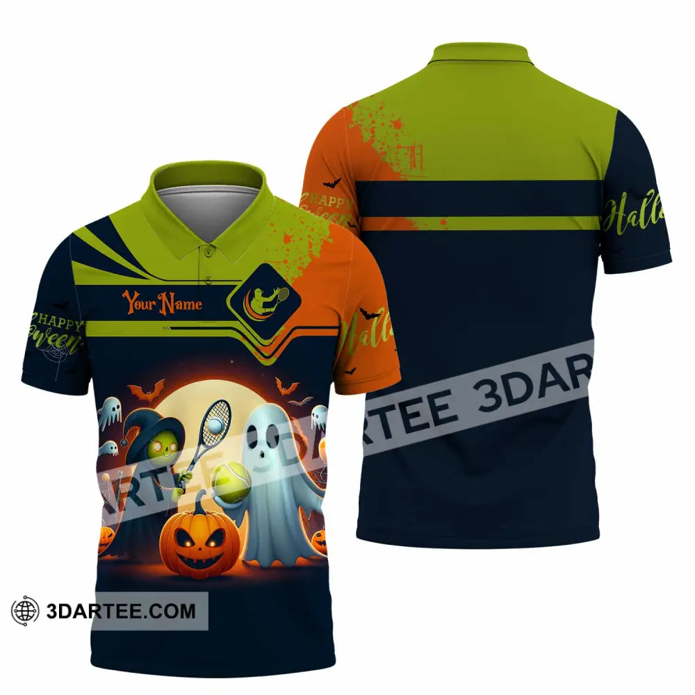 Unisex Shirt Custom Tennis Halloween Shirt Polo Shirt / S T shirt