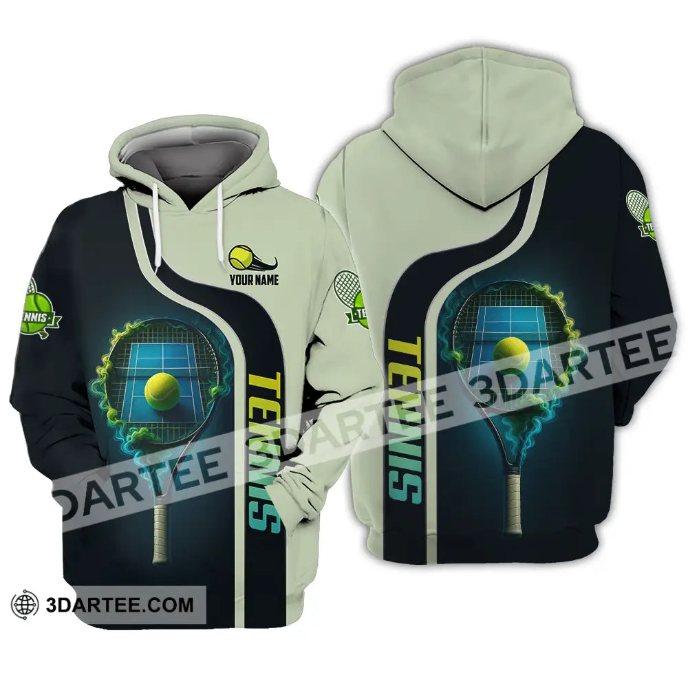 Unisex Shirt - Custom Tennis Shirt Hoodie / S T-shirt