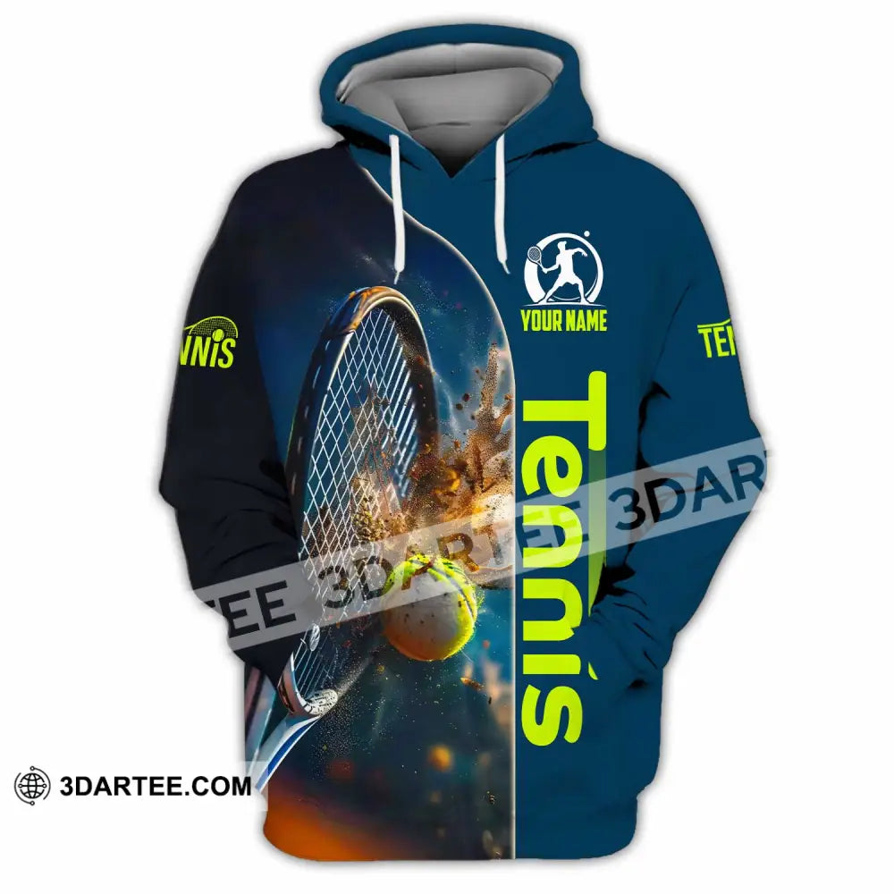 Unisex Shirt - Custom Tennis Shirt Hoodie / S T-shirt