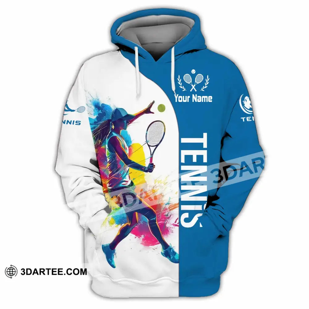 Unisex Shirt - Custom Tennis Shirt - Hoodie / S - T-shirt