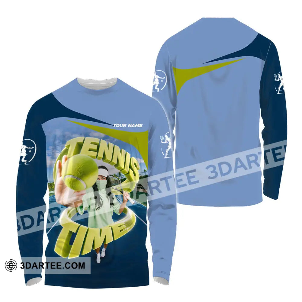 Unisex Shirt - Custom Tennis Shirt - Long Sleeve Shirt / S - T-shirt