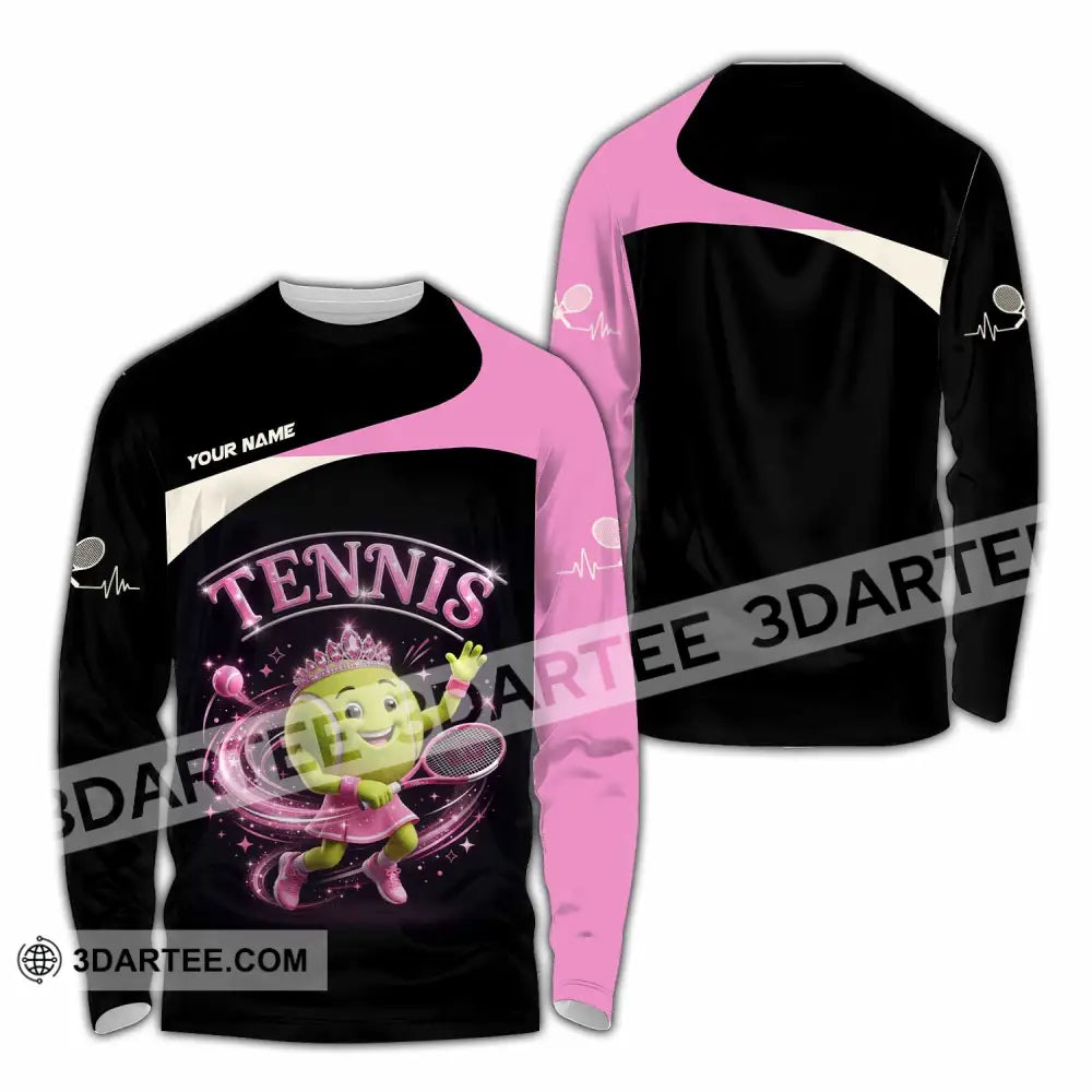 Unisex Shirt - Custom Tennis Shirt - Long Sleeve Shirt / S - T-shirt