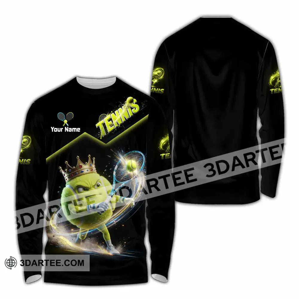 Unisex Shirt - Custom Tennis Shirt - Long Sleeve Shirt / S - T-shirt
