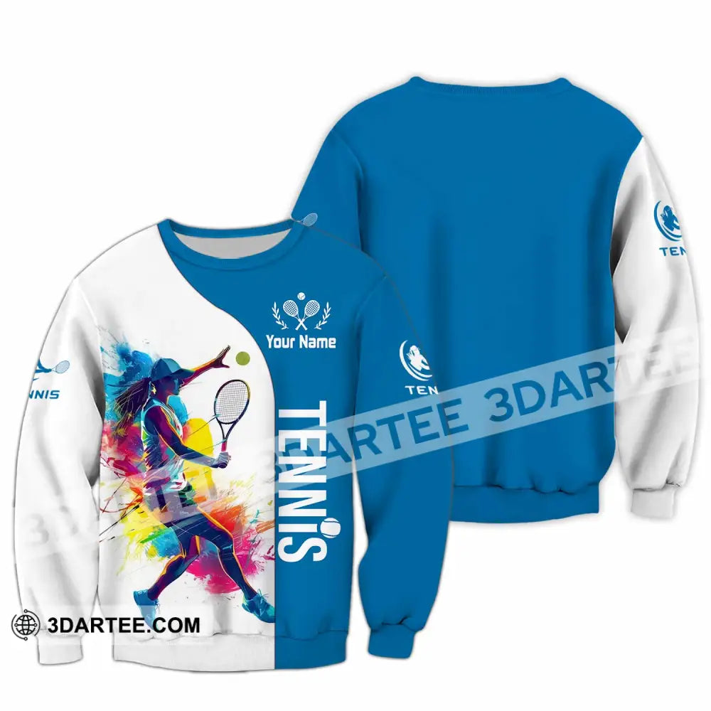 Unisex Shirt - Custom Tennis Shirt - Long Sleeve / S - T-shirt