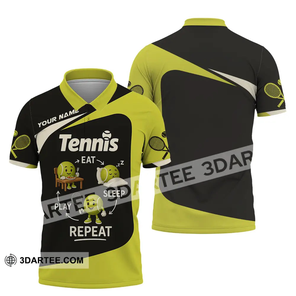 Unisex Shirt - Custom Tennis Shirt Polo Shirt / S T-shirt