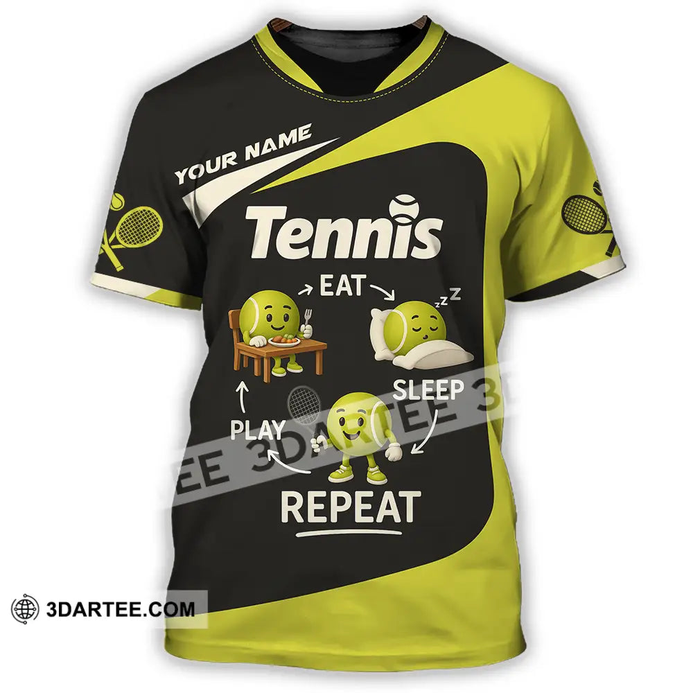 Unisex Shirt - Custom Tennis Shirt T-Shirt / S T-shirt