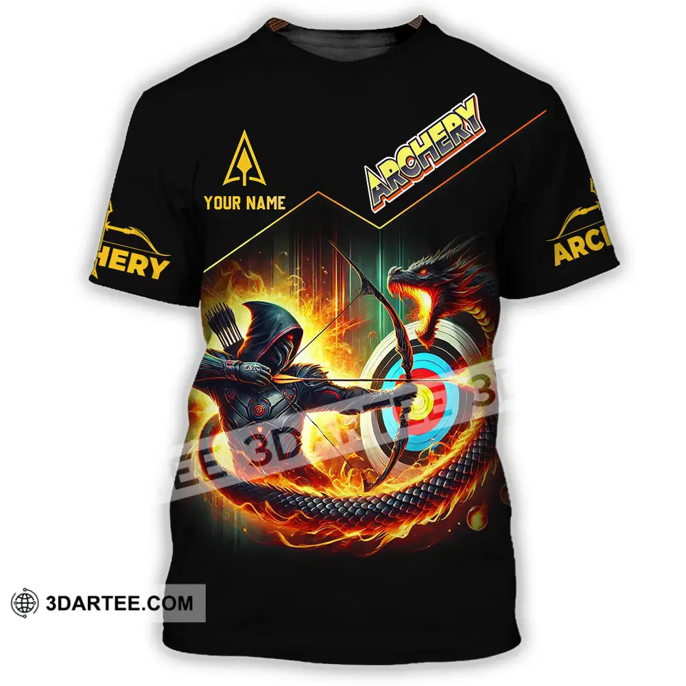 Unisex Shirt - Custom Text Archery T-Shirt / S T-Shirt