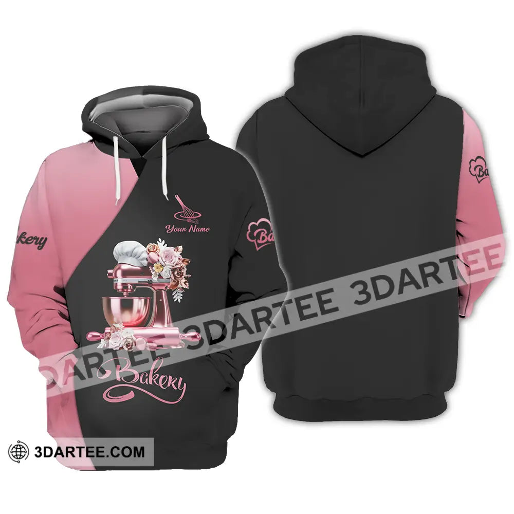 Unisex Shirt - Custom Text Shirt Bakery Hoodie / S T-shirt