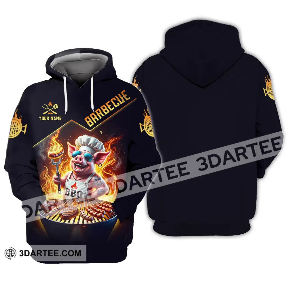 Unisex Shirt - Custom Text Barbecue Hoodie / S T-Shirt