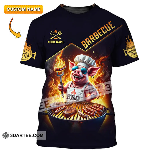 Unisex Shirt - Custom Text Barbecue T-Shirt