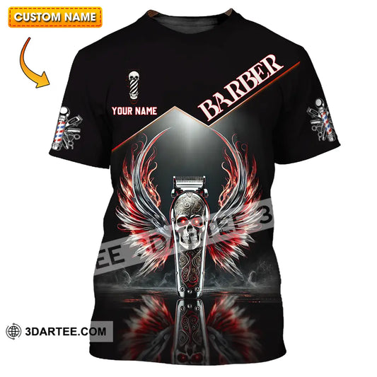 Unisex Shirt - Custom Text Barber T-Shirt