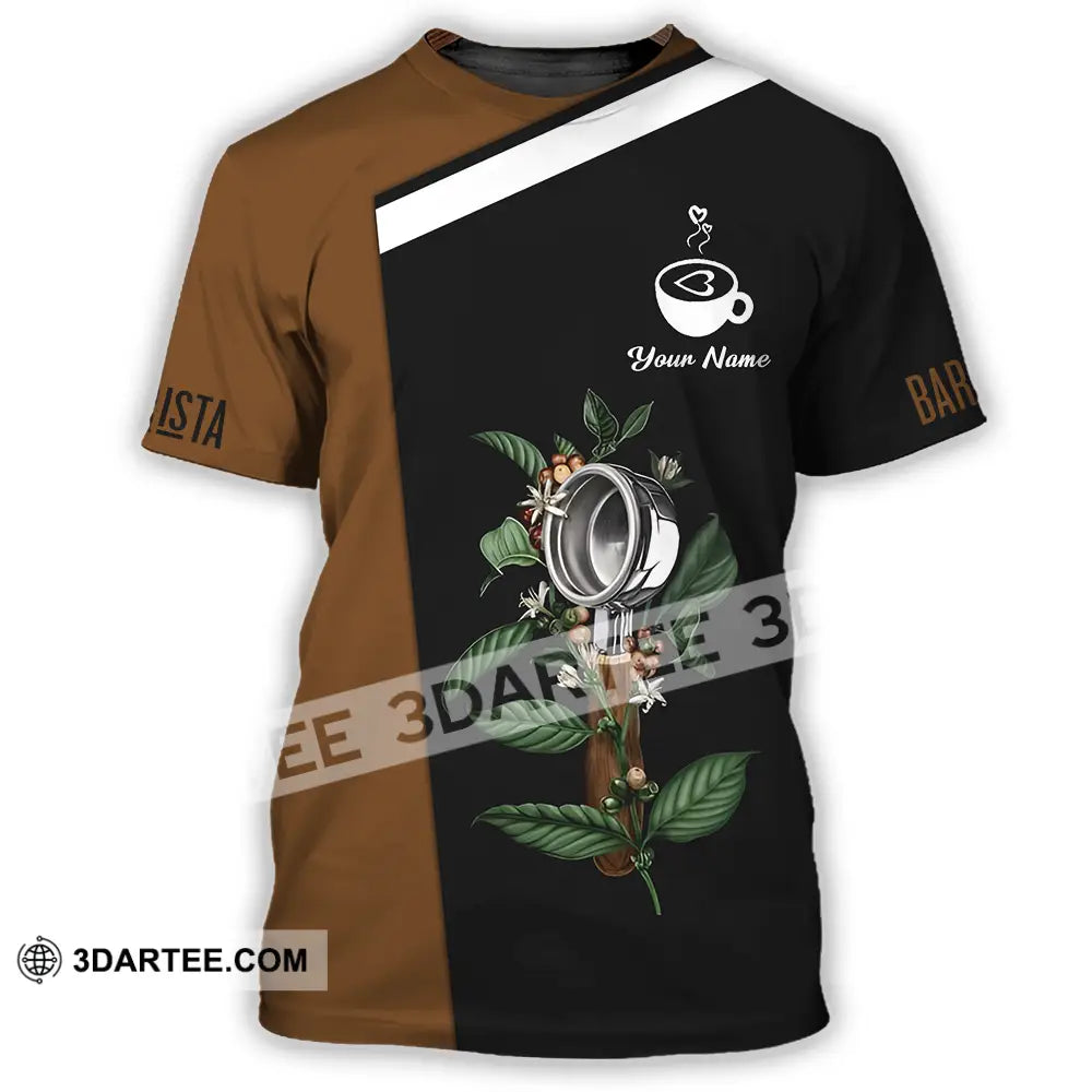 Unisex Shirt - Custom Text Shirt Barista Shirt T-Shirt / S T-shirt