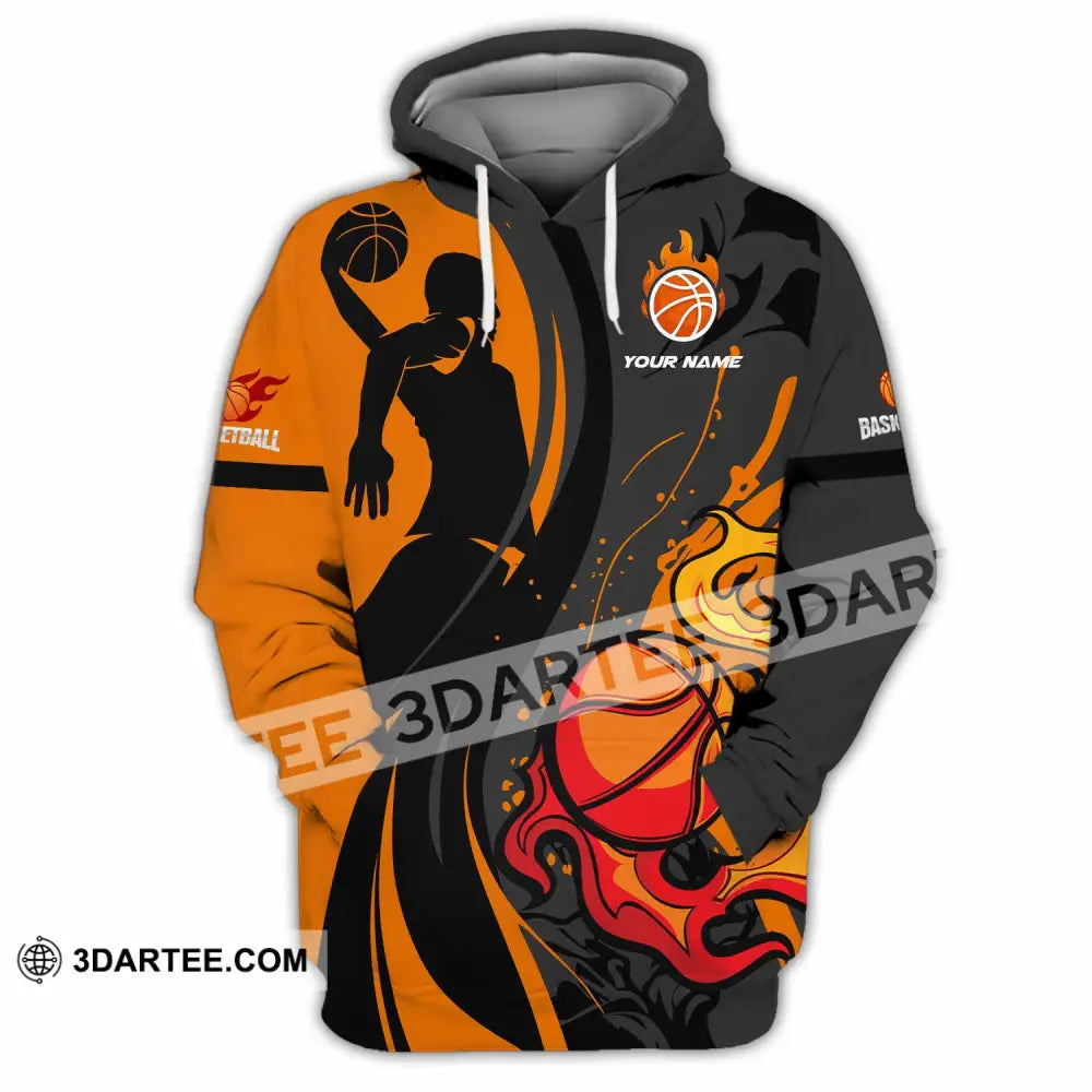 Unisex Shirt - Custom Text Shirt Basketball Shirt Hoodie / S T-shirt