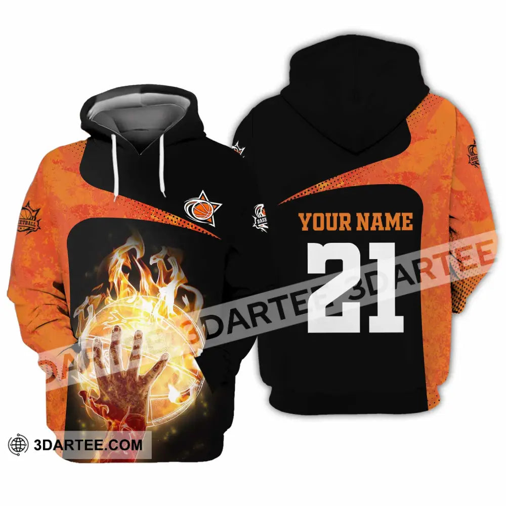 Unisex Shirt - Custom Text Shirt Basketball Hoodie / S T-shirt