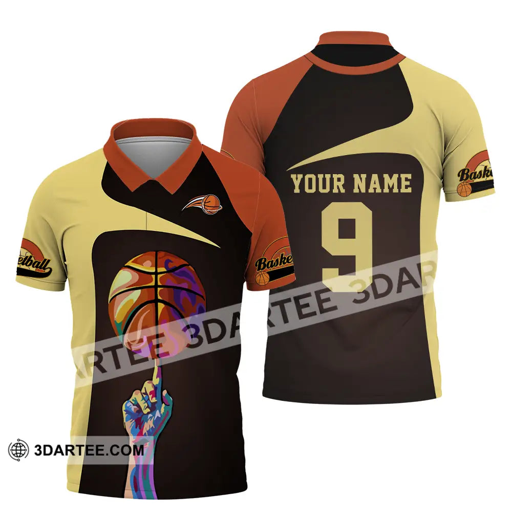 Unisex Shirt - Custom Text Shirt Basketball Shirt Polo Shirt / S T-shirt